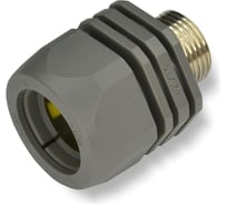 Муфта для гофрированных труб WEYER WQGDM-M20G/AD21.2 - коннектор прямой, нар. M20x1.5 WE0900900