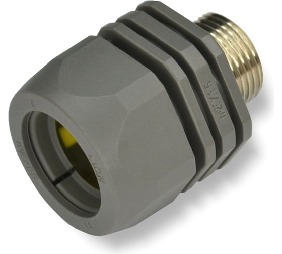 Муфта для гофрированных труб WEYER WQGDM-M20G/AD21.2 - коннектор прямой, нар. M20x1.5 WE0900900