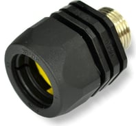 Муфта для гофрированных труб WEYER WQGDM-M20B/AD21.2 - коннектор прямой, нар. M20x1.5 WE0902900