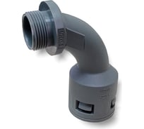 Муфта для гофрированных труб WEYER WQBW-M20G/AD21.2 - коннектор поворотный, нар. M20x1.5 WE1900500