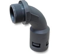 Муфта для гофрированных труб WEYER WQBW-M25G/AD21.2 - коннектор поворотный, нар. M25x1.5 WE1900600