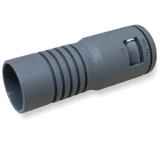 Муфта для гофрированных труб WEYER WQGR-21.2/15.8G - переходник прямой WE3100500