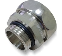 Муфта для гофрированных труб WEYER US-M20/AD21 - коннектор прямой, нар. M20x1.5 WE8800500