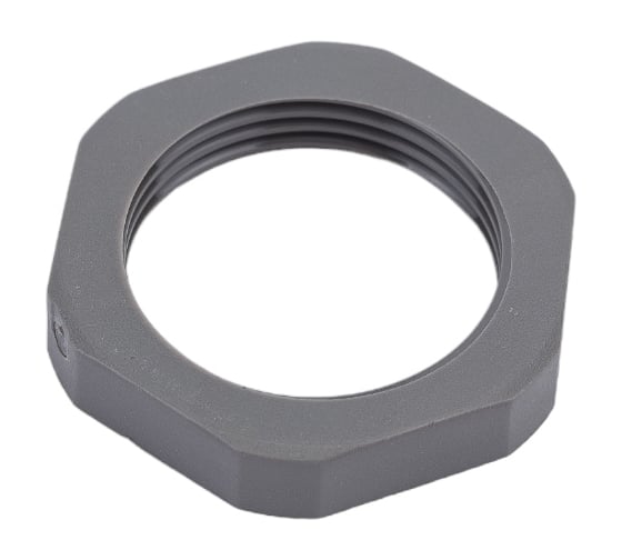 Крепеж для гофрированных труб WEYER GMK-M25DG - контргайка, внутр. M25x1.5 WE4601200 1