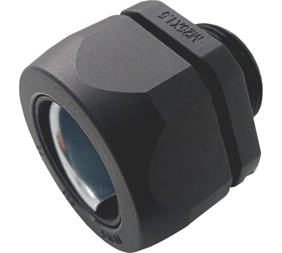 Муфта для гофрированных труб WEYER DPJKT-20-M25 - коннектор прямой, нар. M25x1.5 WE6300500 1