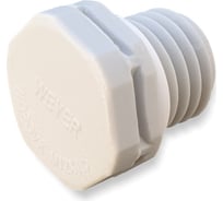 Заглушка отверстия WEYER WQPOVK-M12-HJ OW - заглушка вент., нар. M12x1.5 WE5300100