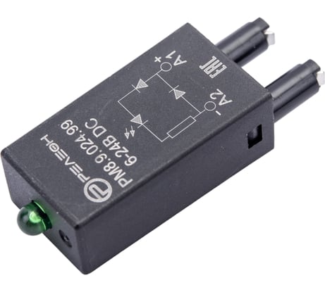 Модуль индикации и защиты РЕЛЕОН LED + Диод;+ A1; 6-24ВDC; PM8902499
