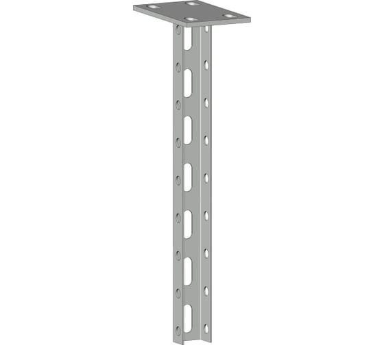 Потолочный кронштейн EKF 2 мм, INOX kp6142-INOX