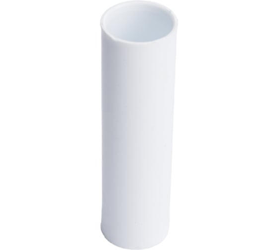 Соединительная муфта для трубы EKF 16 мм (10 шт) белая-Plast ms-t-16-w-r