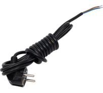 Сетевой шнур СПб УПП-5 с вилкой пвс 3x0,75-81 черный 2,2 м 99927930