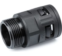 Муфта для гофрированных труб Weyer WQG-P16B/AD21.2 - коннектор прямой, нар. PG16 WE0208000