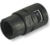 Муфта для гофрированных труб Weyer WQG2-M12B/AD10.0 - коннектор прямой, внутр. M12x1.5 WE1301900