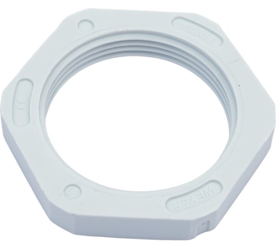 Крепеж - контргайка для гофрированных труб Weyer GMK-M32G внутр. M32x1.5 WE4600500