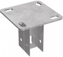 Вертикальная двойная опора Промрукав для стойки 45x30 пятка 120x120 PR08.5162