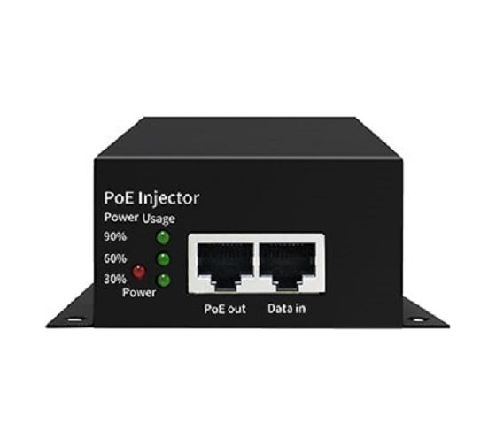 poe++ инжектор Amatek an-pi90gm / hipoe 90вт 7000701