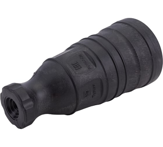 Переносная розетка IEK Omega рбп14-1-0м ip20, черная OM-KR20-16-20-P1-00-K02