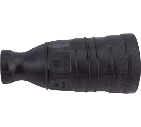 Переносная розетка IEK Omega рбп14-1-0м ip20, черная OM-KR20-16-20-P1-00-K02