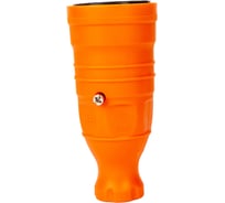 Переносная розетка IEK Omega рбп14-1-0м ip20, оранжевая OM-KR20-16-20-P1-00-K09