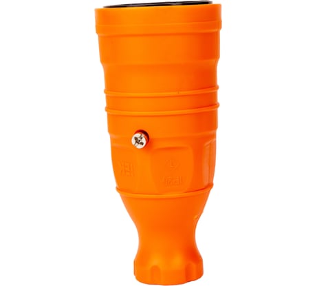 Переносная розетка IEK Omega рбп14-1-0м ip20, оранжевая OM-KR20-16-20-P1-00-K09
