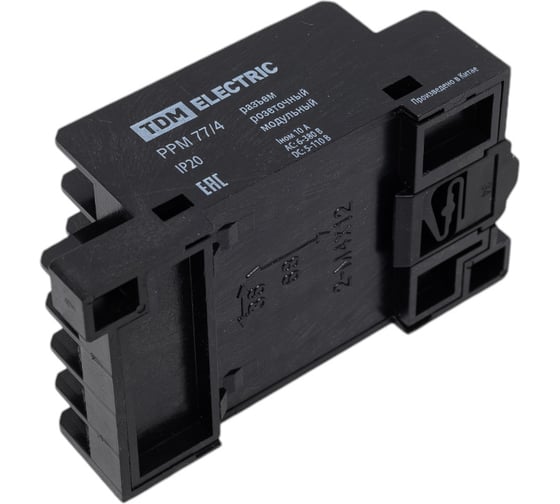 Разъем РРМ77/4 TDM ELECTRIC для РЭК77/4 модульный SQ0701-0006