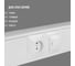 Суппорт-держатель TDM ELECTRIC ЭУИ для кабель-канала 100x60 (10 шт.) SQ0402-0160 3