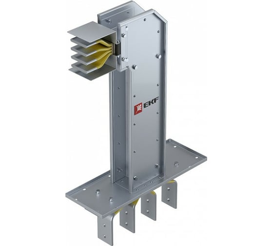 Фланцевая секция с горизонтальным углом для подключения к щиту EKF 400 А IP55 AL 3L+N+PE(КОРПУС) HPA04FH45 1