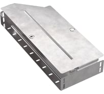 Правый переходник Промрукав с крышкой стандарт 500x400x80 1шт PR16.0728