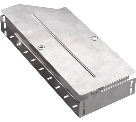 Правый переходник Промрукав с крышкой стандарт 500x400x80 1шт PR16.0728 1