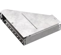 Правый переходник Промрукав с крышкой стандарт 500x150x100 1шт PR16.0720