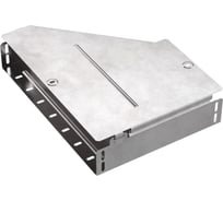 Правый переходник Промрукав с крышкой стандарт 400x200x80 1шт PR16.0713