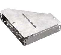 Правый переходник Промрукав с крышкой стандарт 400x150x80 1шт PR16.0710