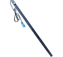 Вертикальный 1-фазный блок розеток TWT 32A, 12xC19 + 36xC13 + 3xSchuko, шнур 3 метра, вилка IEC309 -PDV-12x36x3S-32A TWT-PDV-12x36x3S-32A