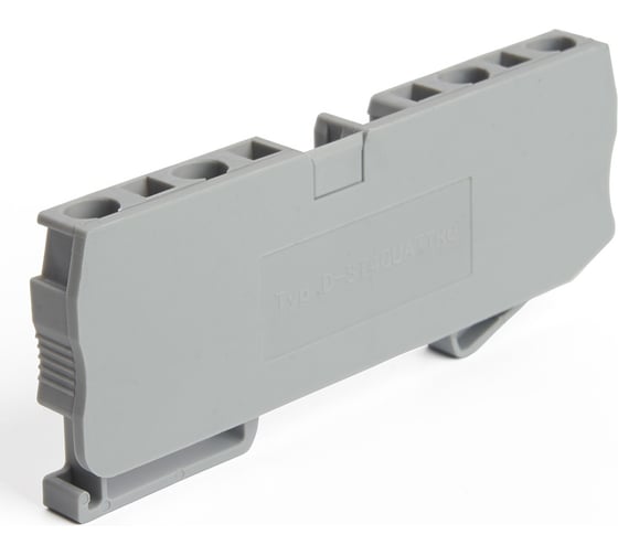 Торцевая заглушка для ЗНИ LD554 TEKKER 4 мм2 (JXB 4), серый LD562-1-40 S39988