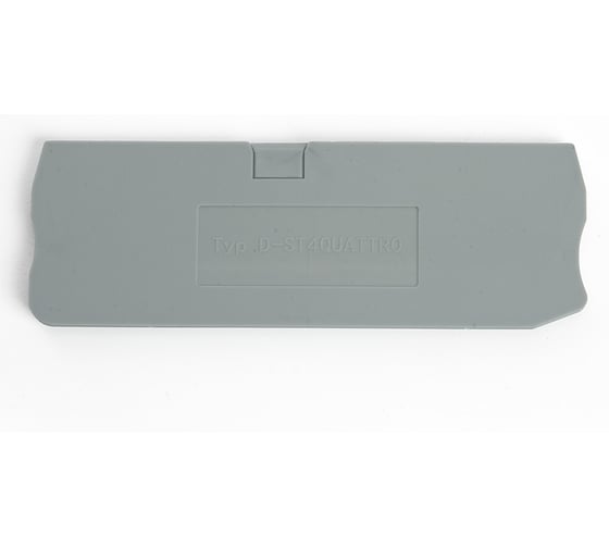 Торцевая заглушка для ЗНИ LD554 TEKKER 4 мм2 (JXB 4), серый LD562-1-40 S39988