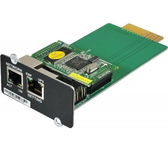 Модуль NMC IPPON SNMP card Innova RT/Smart Winner II 1U 1 штука в упаковке 687872 1