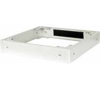 Цоколь для напольных шкафов DATAREX 600x600 с щеточным вводом сер DR-466330