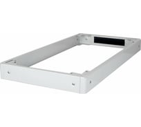 Цоколь для напольных шкафов DATAREX 600x1200 с щеточным вводом сер DR-466360