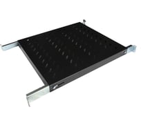 Полка стационар DATAREX 19 дюймов для шкафов глуб 1000 770 мм нагрузка 100 кг чер DR-423321