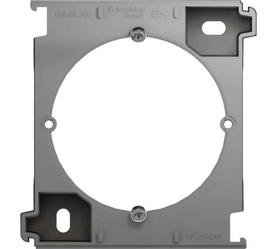Расширение коробки наружного монтажа Systeme Electric Glossa, алюминий GSL000300C 1
