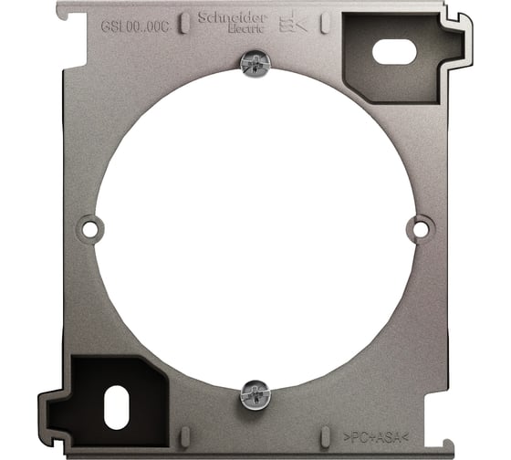 Расширение коробки наружного монтажа Systeme Electric Glossa, платина GSL001200C 1