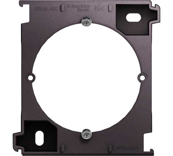 Расширение коробки наружного монтажа Systeme Electric Glossa, сиреневый туман GSL001400C 1