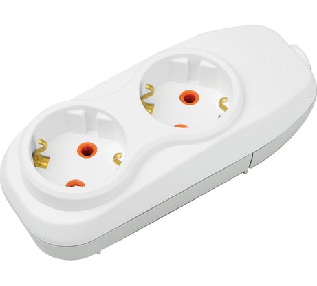 2-местная колодка Nilson с землей 42130100