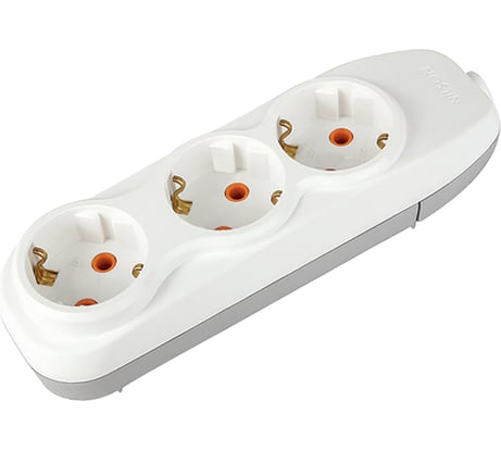 3-местная колодка Nilson с землей 43130100