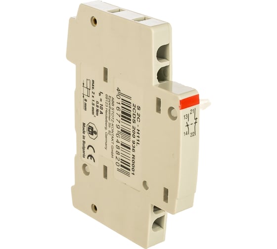 Вспомогательный контакт 1Н3+1Н0 S2C-H11L ABB 2CDS200936R0001 1