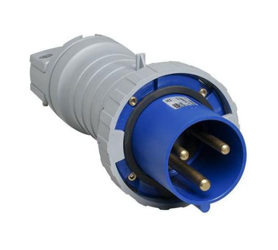 Электрическая вилка 16А 2P+E IP67 ABB 2CMA166460R1000 1