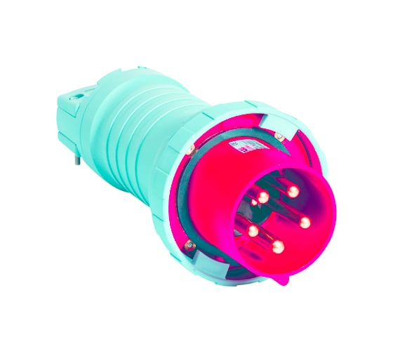 Электрическая вилка 125А 3P+N+E IP67 ABB 2CMA166828R1000
