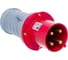 Электрическая вилка 63А 3P+E IP44 ABB 2CMA166752R1000 1