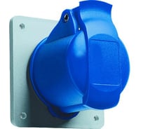 Панельная прямая розетка 16А 2P+E IP44 ABB 2CMA193170R1000