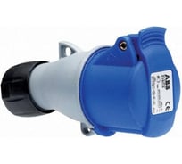 Кабельная розетка 32А 2P+E IP44 ABB 2CMA193528R1000