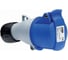 Кабельная розетка 32А 2P+E IP44 ABB 2CMA193528R1000 1